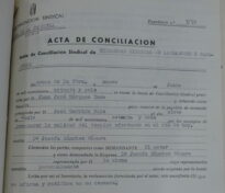 Acta de conciliación sindical, Arcos, 9/6/1976 (AHPC, exp 07-1976).