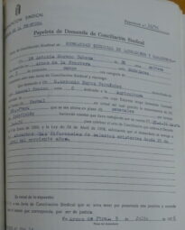 Acta de conciliación sindical, Arcos, 14/7/1976 (AHPC, exp 16-1976).