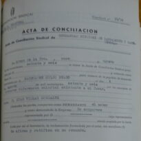 Acta de conciliación sindical, Arcos, 11/8/1976 (AHPC, exp 22-1976).
