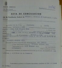 Acta de conciliación sindical, Arcos, 18/8/1976 (AHPC, exp 29-1976).