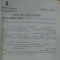 Acta de conciliación sindical, Arcos, 16-12-976 (AHPC, exp 42-1976)